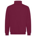 thumbnail image 2 of Awdis - Sudadera/Chaqueta fina lisa con cremallera completa para caballero/ hombre. (Vino), 2 of 2