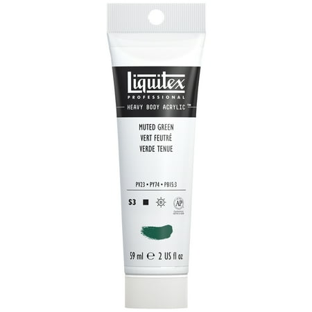 UPC: 0887452995616 | Liquitex Professional Heavy Body Acrylic Muted Color 59ml Green