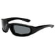 thumbnail image 5 of 2x 1 Par de Montar en Motocicleta Gafas de Relleno Protección a Prueba de Polvo Gafas de Sol de Motocicleta a Prueba para Deport SM SunniMix Gafas de sol de motocicleta para hombres., 5 of 8