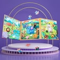 thumbnail image 2 of F Kids Magnetic Puzzle Book, Educational Toy For Problem Solving Skills, With Colorful Patterns And Easy To Handle Pieces, 2 of 2