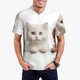 thumbnail image 1 of Fotbe Cute Kittens And Puppy Camiseta Polo de Golf para Hombre con Estampado – Camisa Deportiva Transpirable con Cuello Abotonado-Large, 1 of 6