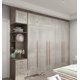 thumbnail image 4 of Light Luxury Flat Door Large Wardrobe Modern and Simple Home Bedroom Assembly Solid Wood Wardrobe Nordic Overall Cabinet Customi My Lux Decor Round, 4 of 17