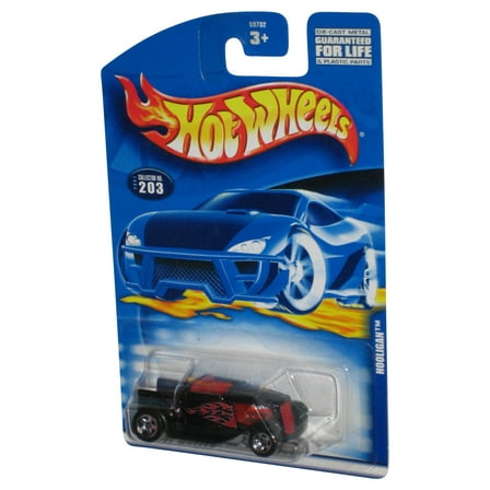 Hot Wheels Hooligan (2001) Mattel Black Die-Cast Toy Car #203