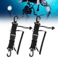 thumbnail image 2 of Yuarrent Cordón para cámara de buceo, fácil de transportar, 2 piezas, con hebilla de liberación rápida, amplia aplicación Deportes acuáticos, 2 of 6