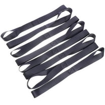 ROSENICE 8Pcs Nylon Polyester Ratchet Tie-Down Straps for Car Motorcycle Securing Cargo 12.58x0.98x0.08In