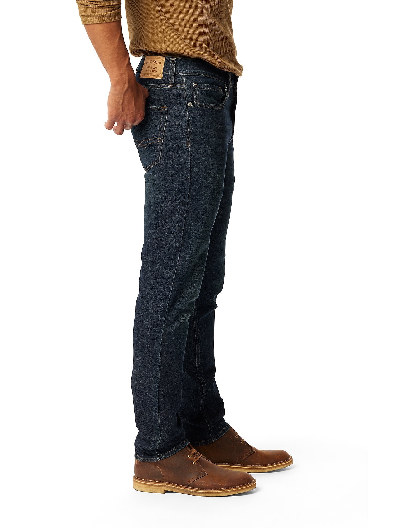 Levi Strauss Signature Men's and Big and Tall Slim Fit Jeans