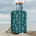 thumbnail image 4 of Uemuo Tropical Pineapple Printed Washable Luggage Cover - Fashion Suitcase Protector Fits 18-32 Inch Luggage -Large, 4 of 9