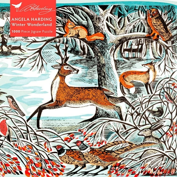 Adult Sustainable Jigsaw Puzzle: Angela Harding: Winter Wond
