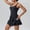 Black, variant on SKQIT Tennis Dresses for Women with Shorts Underneath Easy Peezy Athletic Dress Workout Square Neck Golf Active Dress