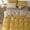 Yellow, variant on E.share 4-Piece Solid Yellow Duvet Set, Full Size