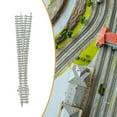 thumbnail image 6 of Kuntesetty Train Model Turnout 1:160 Scale N Scale Realistic White Copper Switch Track Rail Switch Right, 6 of 9