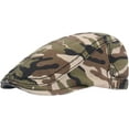 thumbnail image 7 of CoCopeaunts Newsboy Cap Vintage Classic Camo Beret Unisex Newsboy Hat Adjustable Cotton Retro Beret Cap Cabbie Driver Ivy Caps, 7 of 7