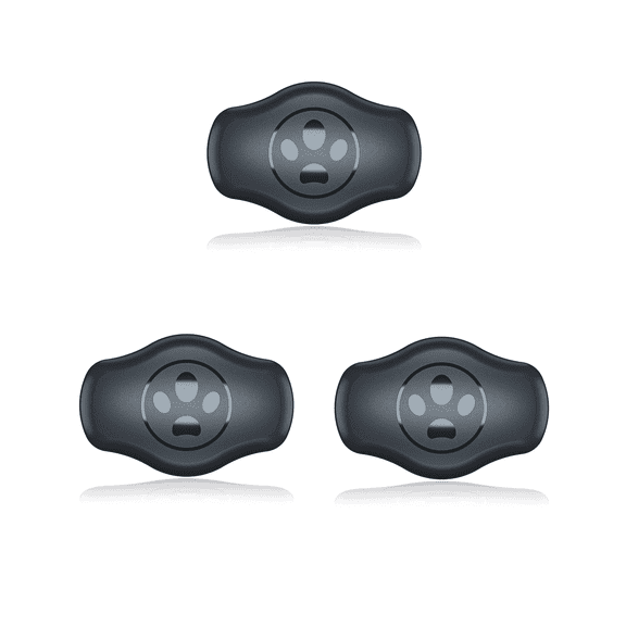 GASTROPOD 3Pcs Dog Collar Airtag Holder,Waterproof Pet Collar for Small Dogs,Adjustable Kitten Collar with Airtag Holder for Adventurous Outdoor Activities