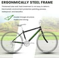 thumbnail image 5 of 24 26 Inch Mountain Bike, Classic 21 Speeds V Brake Men Women Bicycle, Carbon Steel Mountain Bike for Adult Teens, Trail Beach Snow Commuter City Bikes, Prefect Gift Choice, 5 of 10