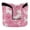 White Dogs on Pink Grass, variant on Haosy Minimalist Snowdrop Golf Mallet Putter Cover Strong Magnetic Leather Golf Club Headcover Closure
