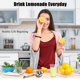thumbnail image 5 of Exprimidor manual de limones Exprimidor manual de limones Exprimidor manual de jugo de limón y naranja Acero Cuenco exprimidor de metal resistente de calidad superior (diámetro del tazón 7 cm) oso de fresa Hogar, 5 of 6