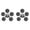 Black*2, variant on Replaceable Stainless Steel Wool Scrubber Brush with Handle, Heavy Duty Cleaner for Pots, Pans, Grills and Kitchen Utensils,6 replacement metal wires
