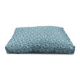 thumbnail image 4 of Nautical Pet House, Waves in the Ocean Pattern Abstract Illustration in Blue Shades Simplistic Doodle, Outdoor & Indoor Portable Dog Kennel with Pillow and Cover, 5 Sizes, Multicolor, by Ambesonne, 4 of 5