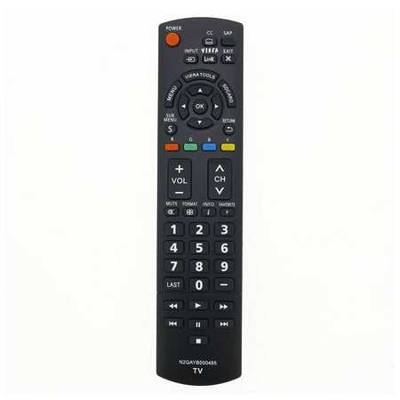 Replacement TV Remote Control for Panasonic TC-P60ST60 Television