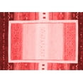 thumbnail image 1 of Ahgly Company Indoor Rectangle Abstract Red Contemporary Area Rugs, 8' x 12', 1 of 4