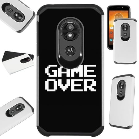 For Motorola Moto E5 Play | Moto E5 Cruise Case Hybrid TPU Fusion Phone Cover (Game (Best Cell Phone For Playing Games)