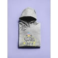 thumbnail image 3 of Sparkle Stars And Unicorn Hoodie Women -Image by Shutterstock, Female Large, 3 of 4