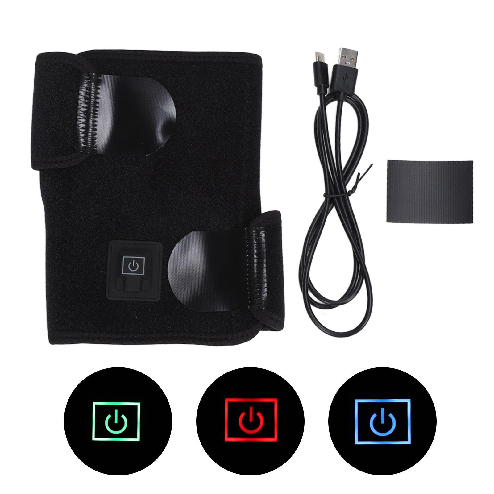 Octpeak Heated Elbow Brace Three Level Heating Good Thermal Insulation Effect Elbow Heating Pad