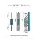 thumbnail image 1 of 1pcs Double Headed Mascara 4d Waterproof, 1 of 3