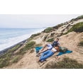 thumbnail image 4 of GRAND TRUNK | Parasheet Blanket with Sand Anchor Pockets (Blue Lagoon) | Sand and Water Resistant | Perfect for Beach & Picnics | Included: Stake Looks and Attached Stuff Sack, 4 of 6