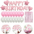thumbnail image 1 of IFANLANDOR 1 De Decoraciones Rosas Para Fiesta Con Y Accesorios Para Cumpleaños, 1 of 8