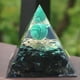thumbnail image 1 of Adornos Para El Hogar Pirámide de orgonita de 5 cm Heal Chakra Crystal Stone Energy Orgone Acumulador Wdftyju  Libre de BPA, 1 of 3