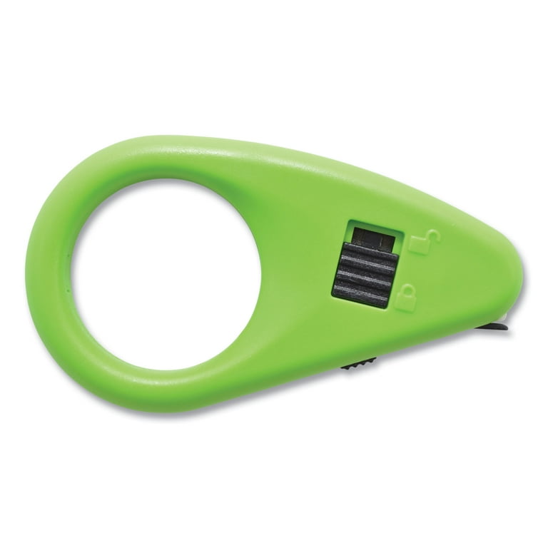 WESTCOTT Acme Compact Safety Ceramic Blade Box Cutter, 2.25, Fixed Blade,  Green Utility Knives 