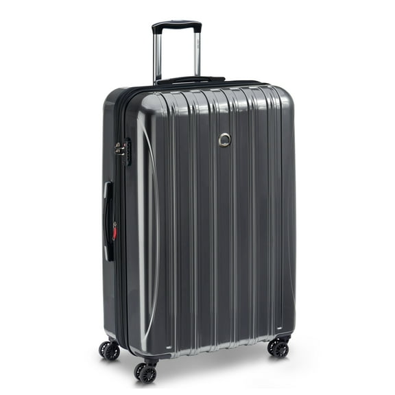 DELSEY PARIS Helium Aero 29" Hardside Expandable Spinner Checked Luggage, Steel Grey