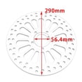 thumbnail image 2 of Rotor de disco de freno delantero shamjiam 11.5 pulgadas, 2 of 8