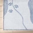 thumbnail image 4 of Well Woven Kids Rugs Safari Modern Grey Printed Distressed Machine Washable 5' x 7' Area Rug, 4 of 7