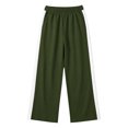 thumbnail image 7 of Asgosdo Sweatpants for Teen Girls High Waisted Wide Leg Color Block Trackpants Casual Baggy Fall Pants with Pockets Size 5-15Y, 7 of 7