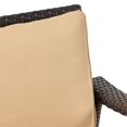 thumbnail image 4 of Noble House Ensemble de Conversation Extérieur 5 Pcs pour Foyer en Brun et Beige, 4 of 19