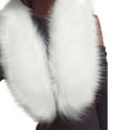 thumbnail image 3 of Womens Faux Fur Collar Wrap Detachable Neck Warmer for Winter Fashion and Cold Weather, 3 of 6