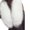 White, variant on Furry Collar Scarf Wrap for Women Winter Neck Warmer Collar Ladies Fluffy Neckerchief Neck Shoulder Cover Scarf Wrap For Cold Weather Daily Office Travel Black#1