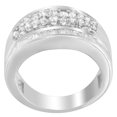 thumbnail image 3 of 14K White Gold 1 CTTW Round and Baguette-cut Diamond Ring (G-H, I1-I2), 3 of 5