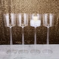 thumbnail image 2 of Efavormart 4 Sets of Wholesale Plastic Sturdy Centerpiece XL Cylinder Cup Centerpiece Stand Floating Candle Holder, 2 of 11