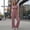 Pink, variant on Womens 2 Piece Lounge Matching Sets Wide Leg Pants Crew Neck Short Sleeve Shirt Sweatsuits
