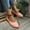 Pink, variant on Jacenvly 2024 New Round Toe Flat Single Shoes Women's Shoes Athletic Casual Shoes Knitted Knitting Shoes Work Shoes Pink Sandals for Women