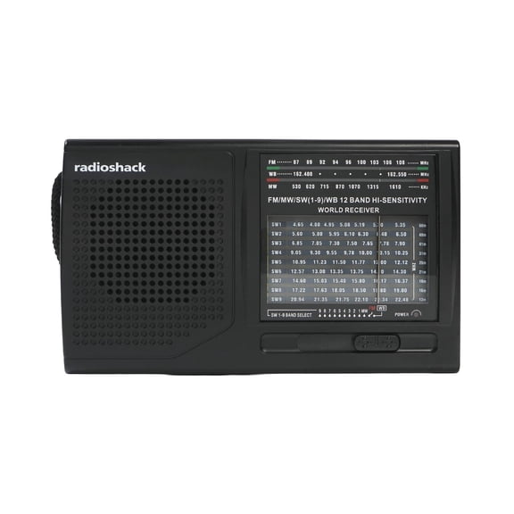 RadioShack Portable Multi-Band Radio with Weather Band 1202271