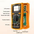 thumbnail image 5 of Digital Multimeter Electric High Precision Lightweight LCD AC DC Volt Tester for Automotive, 5 of 8