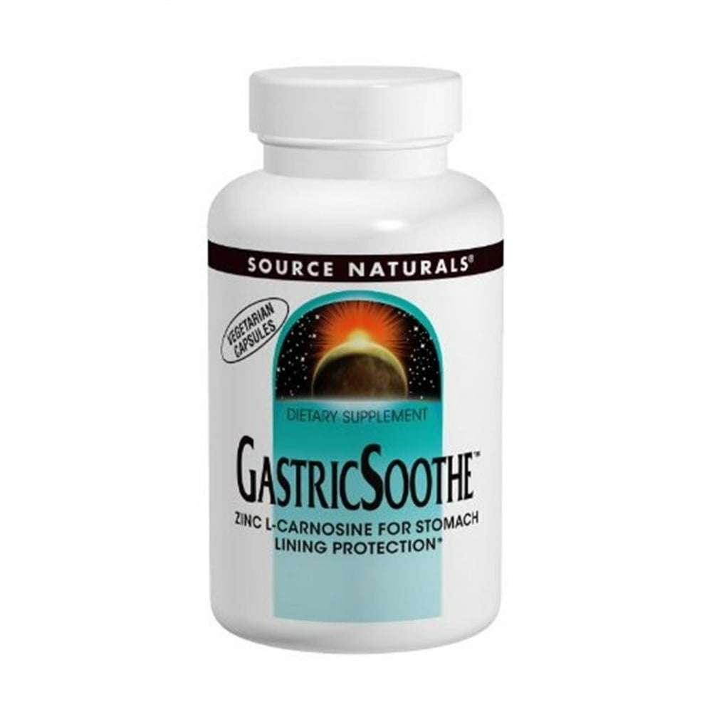 Source Naturals GastricSoothe with Zinc LCarnosine Complex 37.5 mg