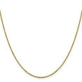 thumbnail image 2 of 14K Yellow Gold Rolo Chain Styles Necklace 1.25 mm D/C 20 inch, 2 of 4