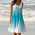 thumbnail image 1 of Qiopertar Robe d'Été Décontractée Sans Manches Col Rond pour Femmes en Solde Livraison Gratuite à Moins de 5$ jusqu'à 90 % de Réduction, 1 of 5