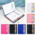 thumbnail image 6 of Multicolor A4 Folder Organiser 12 Labeled Pocket for School Office Supplies, 6 of 10