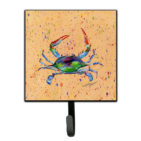 Carolines Treasures 8467SH4 Crab Leash or Key Holder Single Hook multicolor